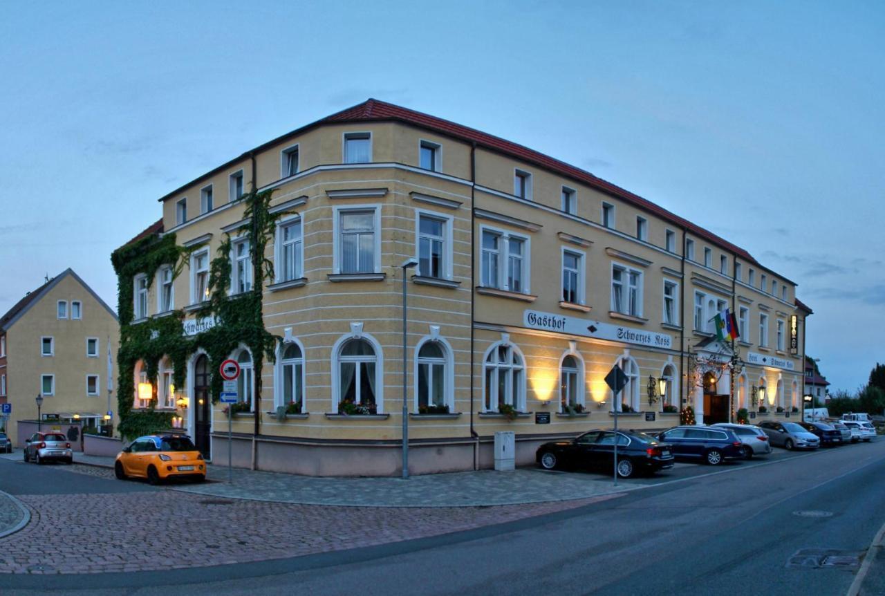 Hotel Schwarzes Ross Siebenlehn Exterior foto
